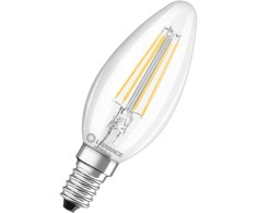 Ledvance 4,2W LED filamentinė lemputė CLASSIC B, E14, 2700K, dimeriuojama