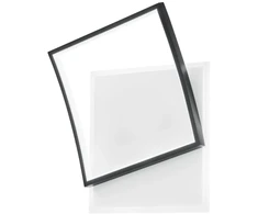 42W LED lubinis šviestuvas AYRTON, juodas, CCT