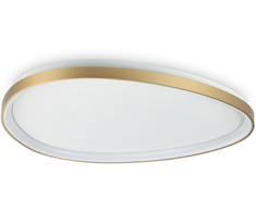 42W LED lubinis šviestuvas GEMINI, žalvario sp., 4000K, 372112