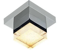 4,2W LED lubinis šviestuvas SETH, chromo sp./skaidrus, 3000K