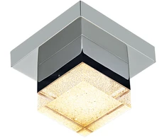 4,2W LED lubinis šviestuvas SETH, chromo sp./skaidrus, 3000K