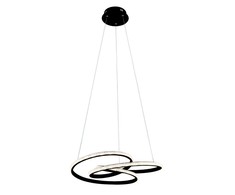 42W LED pakabinamas šviestuvas BERLIN, juodas, 3000K, 4247600