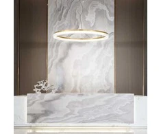 Bikuva.lt 42W LED pakabinamas šviestuvas CROWN, žalvario sp., 3000K, 314921
