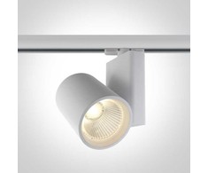 42W LED šviestuvas į bėgelius, baltas, 3000K, 65614NT/W/W