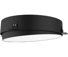 42W LED užglaistomas šviestuvas, juodas, 2700/3200/4000K, DALI, 25214