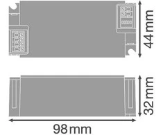 Ledvance 44,10W LED maitinimo šaltinis, DALI, 1050mA
