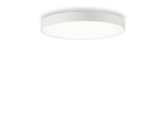 Lubinis šviestuvas Ideal Lux 44W ceiling lamp with 1 light HALO, 3000K, baltas