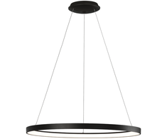 44W LED pakabinamas šviestuvas GRACE, juodas, 2700/3000/4000K, dimeriuojamas, C3848272NDT