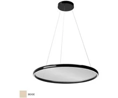 45+45W LED pakabinamas šviestuvas VANCE, smėlio sp., 3000/4000/5000K, dimeriuojamas, 01-3739