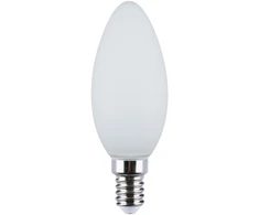4,5W LED lemputė, B35, E14, balta, 3000K, dimeriuojama