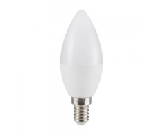 V-tac 4,5W LED lemputė, E14, žvakės formos, 6500K, 6vnt. pakuotėje