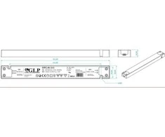 45W LED maitinimo šaltinis GTPC SLIM, 12V, IP20