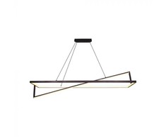V-tac 45W LED pakabinamas šviestuvas, juodas, 3000K, dimeriuojamas