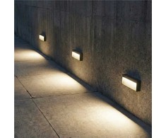 Sieninis šviestuvas 4,5W LED sieninis fasado šviestuvas NASHIRA, rūdžių sp., 2200/2700/3200/4000K, IP65, A2062171M