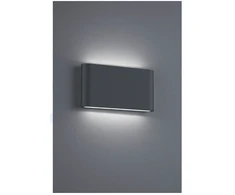 Sieninis šviestuvas Trio 4,5W LED sieninis lauko šviestuvas THAMES II, antracito sp., 3000K, IP54