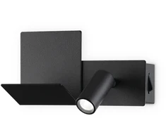 Ideal Lux Sieninis šviestuvas Komodo-2 Ap Nero