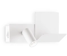 Ideal Lux Sieninis šviestuvas Komodo-1 Ap Bianco