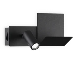 Ideal Lux Sieninis šviestuvas Komodo-1 Ap Nero