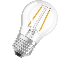 Ledvance 4,8W LED lemputė CLASSIC P, E27, skaidri, 2700K, dimeriuojama