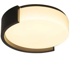 48W LED lubinis šviestuvas, juodos sp., 3000/4000/6000K, dimeriuojamas