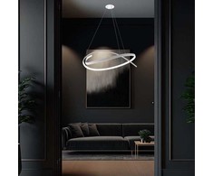 V-tac 48W LED pakabinamas šviestuvas, baltas, 3000K, dimeriuojamas