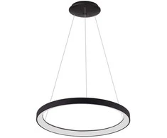 Italux 48W LED pakabinamas šviestuvas VICO, juodas, 3000/4000K, dimeriuojamas