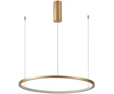 Italux 48W LED pakabinamas šviestuvas VINOLA, aukso sp., 3000/4000K