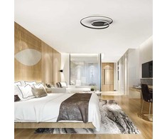 Lubinis šviestuvas V-tac 48W LED paviršinis šviestuvas, juodas, 3000K, dimeriuojamas