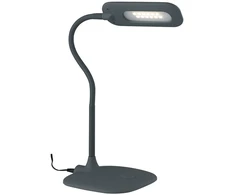 4,8W LED stalo šviestuvas DARWIN, pilkas, dimeriuojamas