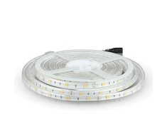 V-tac 4,8W/m LED juosta, 30LED/m, 4000K, IP65, 5m ritė