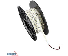 Bemko 4,8W/m LED juosta PREMIUM, 12V, 6500K, 50m ritė