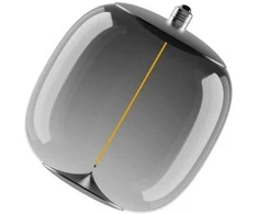 Bikuvalt 4W LED dekoratyvinė filamentinė lemputė, E27, dūmų sp., 1800K
