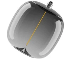 4W LED dekoratyvinė filamentinė lemputė, E27, dūmų sp., 1800K
