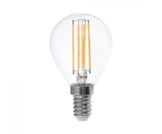 V-tac 4W LED filamentinė lemputė, E14, P45, 3000K