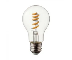 V-tac 4W LED filamentinė lemputė, E27, A60, 3000K