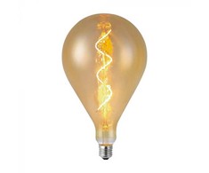 V-tac 4W LED filamentinė lemputė, E27, gintaro sp., 2700K