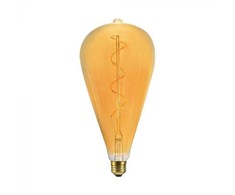 V-tac 4W LED filamentinė lemputė, E27, ST120, gintaro sp., 2700K