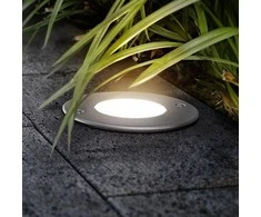 Philips 4W LED įleidžiamas lauko šviestuvas MOSS, plieno sp., 2700K, IP67
