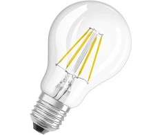 Osram 4W LED lemputė CLASSIC A, E27, skaidri, 2700K