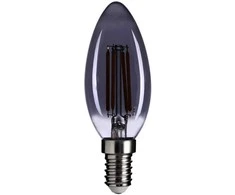 4W LED lemputė, E14, dūmų sp., 2200K, dimeriuojama