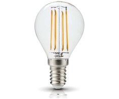 Kobi Light 4W LED lemputė, E14, skaidri, 3000K