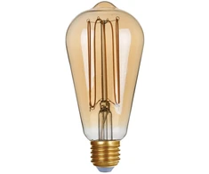 4W LED lemputė, E27, gintaro sp., 2200K, dimeriuojama