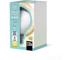 4W LED lemputė FMB, E27, balta, 3000K, 360°
