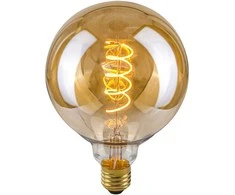 Italux 4W LED lemputė, G125, E27, gintaro sp., 2200K, dimeriuojama