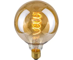 Italux 4W LED lemputė, G125, E27, gintaro sp., 2200K, dimeriuojama