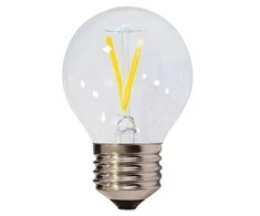 4W LED lemputė OPTONICA, E27, G45, filamentinė, 4500K(natūraliai balta)