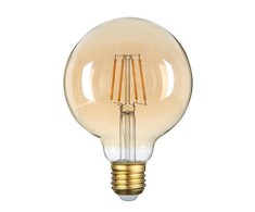 4W LED lemputė OPTONICA G95, E27, 2500K