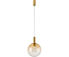 4W LED pakabinamas šviestuvas FOSCA, aukso/gintaro sp., 3000K, 4331201