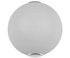 Sieninis šviestuvas 4W LED sieninis fasado šviestuvas CARSOLI, baltas, 3000K