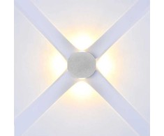 V-tac 4W LED sieninis šviestuvas, baltas, 4000K, IP54